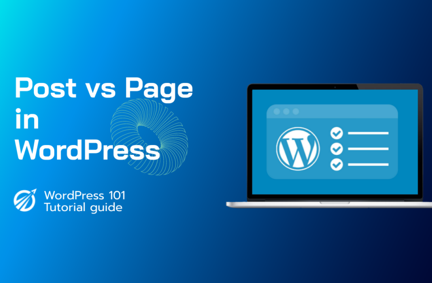 What is Page and Post in WordPress