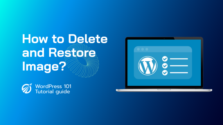 How to delete image in WordPress? and…