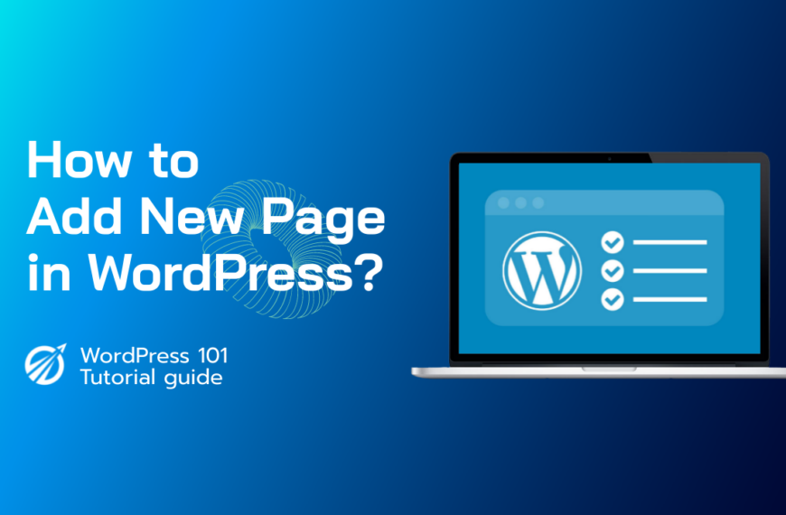 How to Add New Page in WordPress?