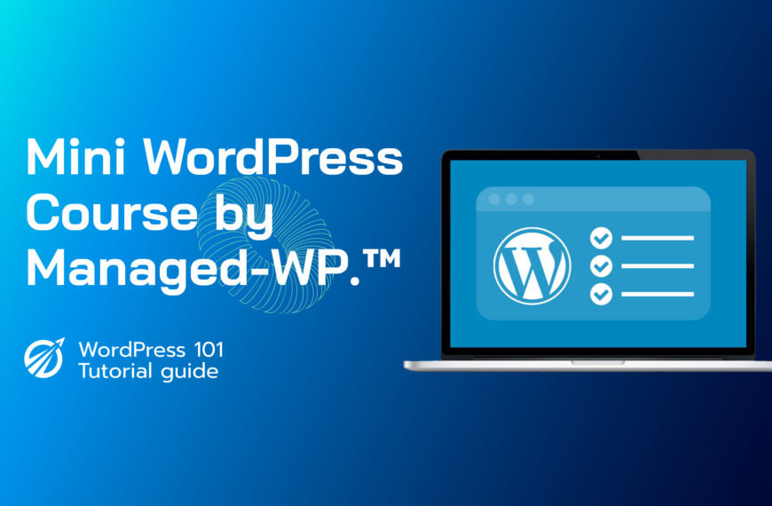 Managed-WP - wordpress mini course banner