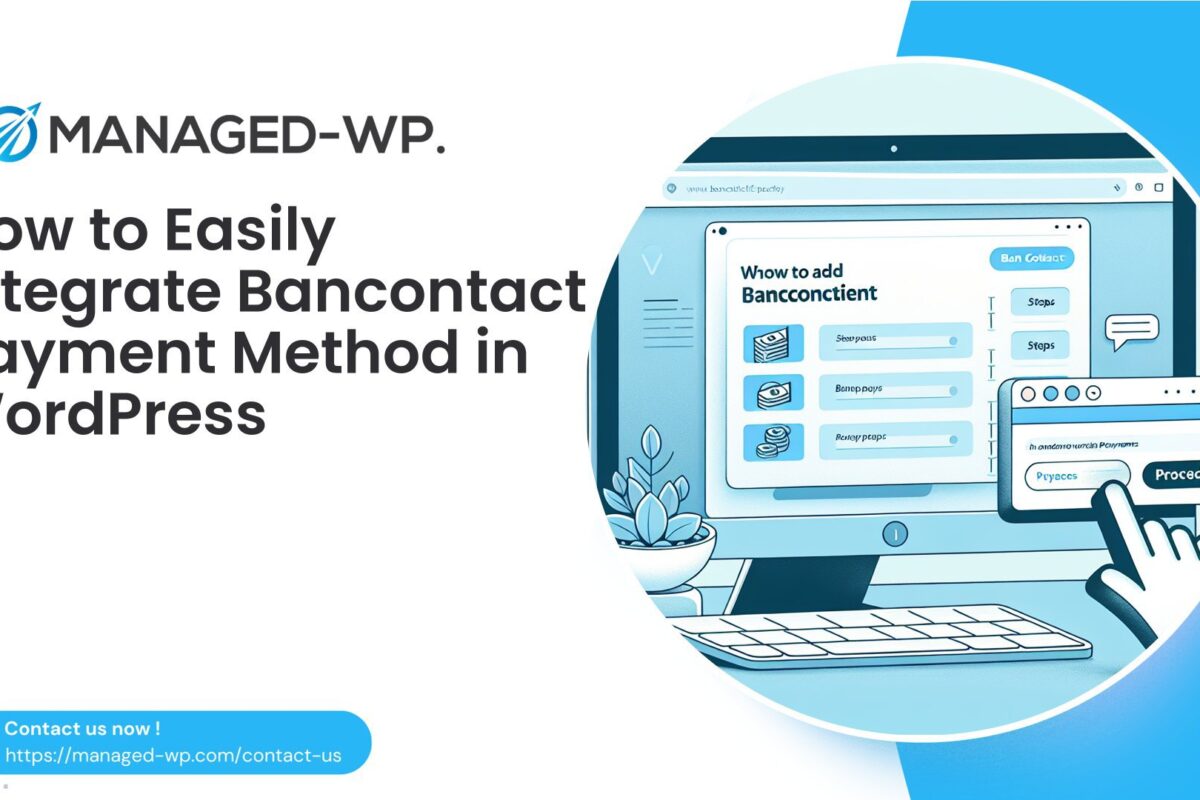 How to Easily Integrate Bancontact Payment Method in WordPress cover