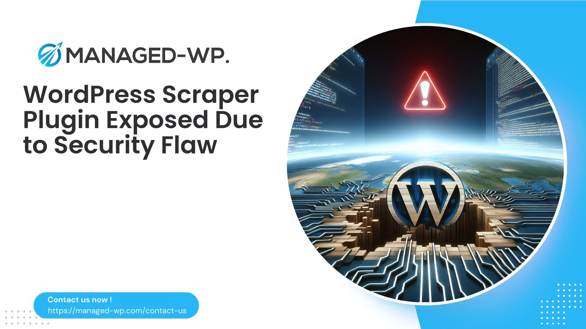 WordPress Scraper Plugin Exposed Due to Security Flaw cover