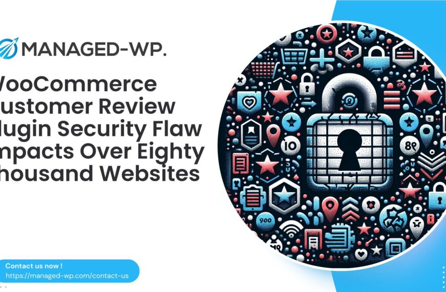 WooCommerce Customer Review Plugin Security Flaw Impacts Over Eighty Thousand Websites cover
