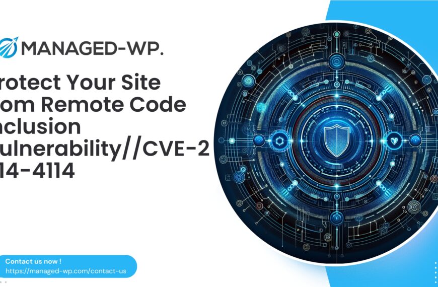Protect Your Site from Remote Code Inclusion Vulnerability | CVE32382 | 2025-08-05