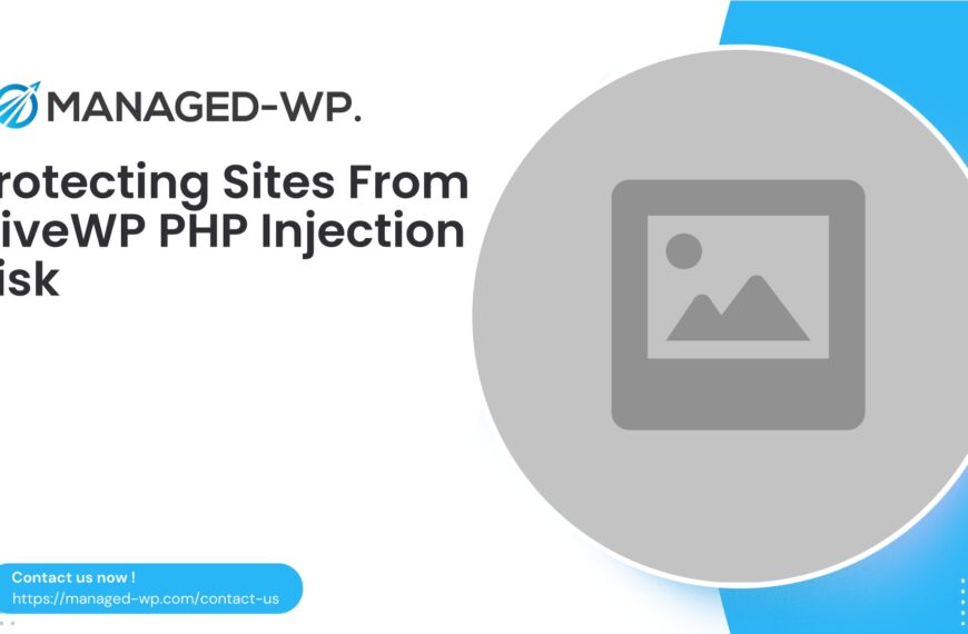 Protecting Sites From GiveWP PHP Injection Risk | CVE-2025-4403 | 2025-05-08