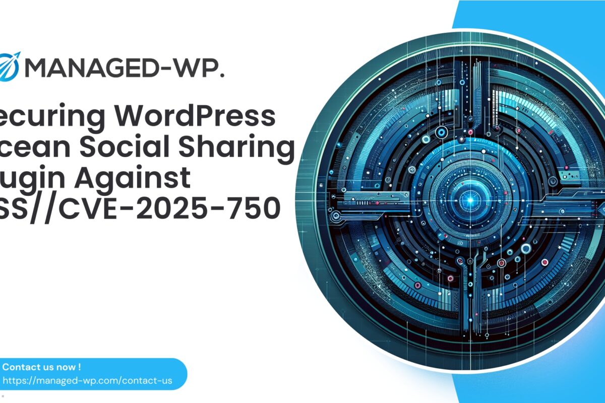 Securing WordPress Ocean Social Sharing Plugin Against…