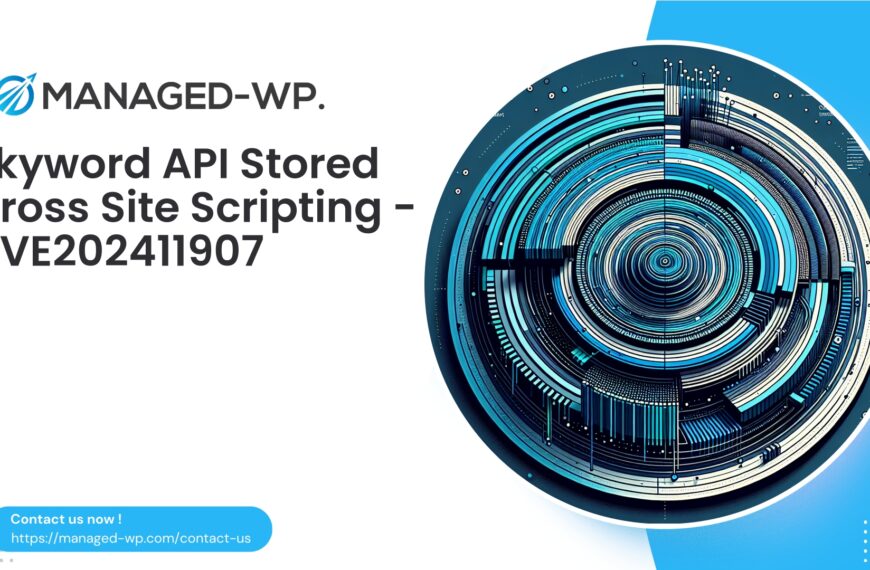 Authenticated Contributor Stored XSS in Skyword API | CVE202411907 | 2025-08-30