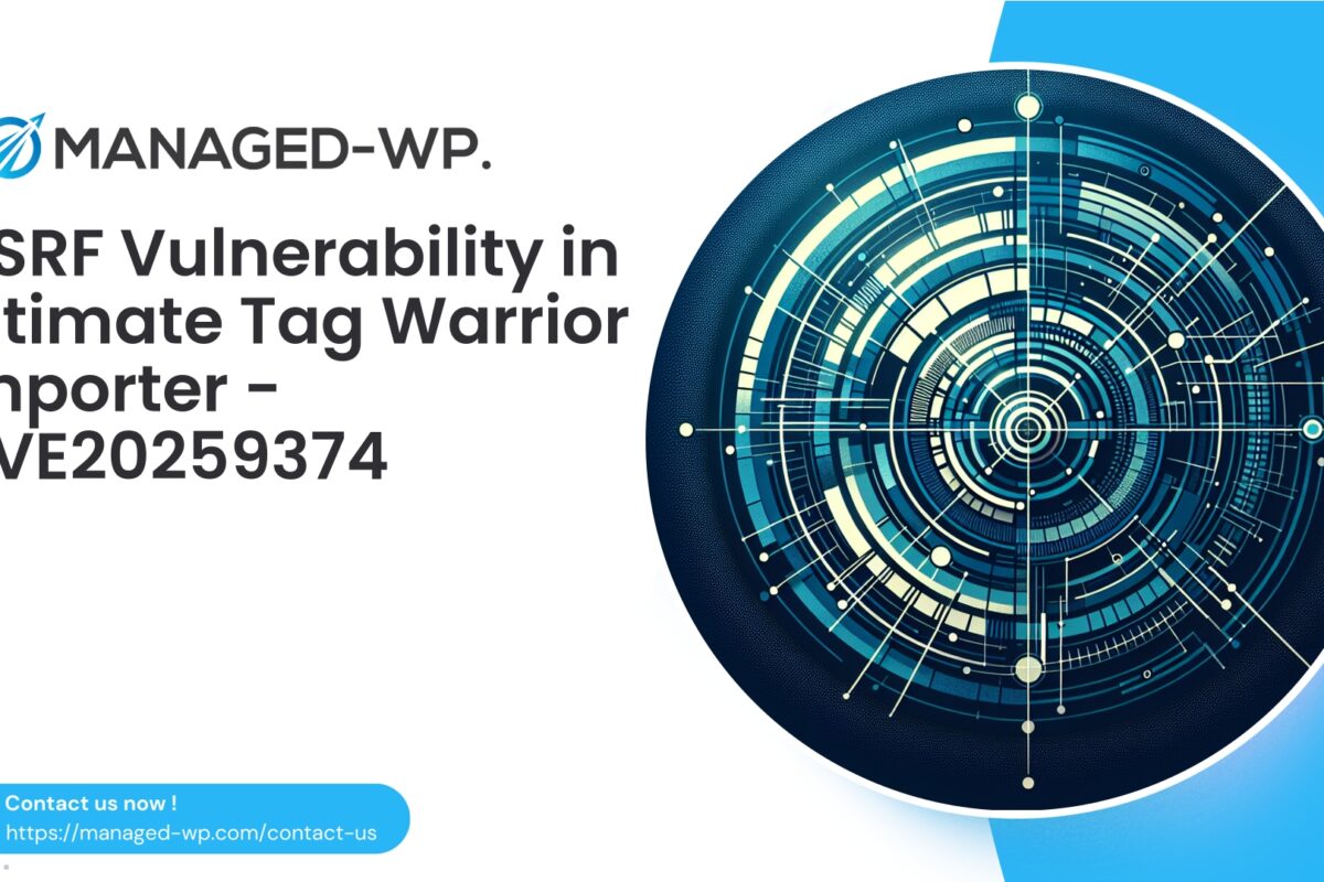 Security Advisory Ultimate Tag Warrior Importer CSRF…