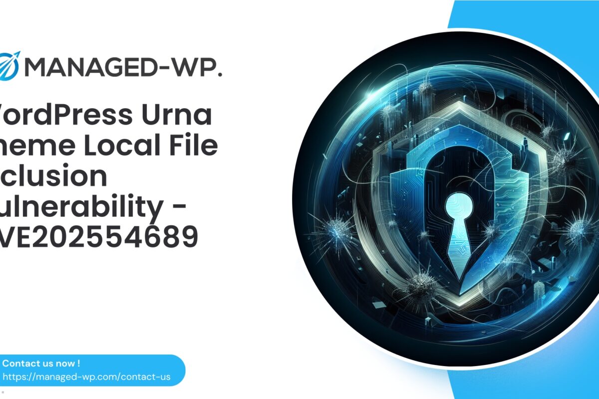 WordPress Urna Theme Local File Inclusion Vulnerability…