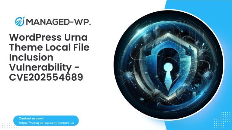 WordPress Urna Theme Local File Inclusion Vulnerability...