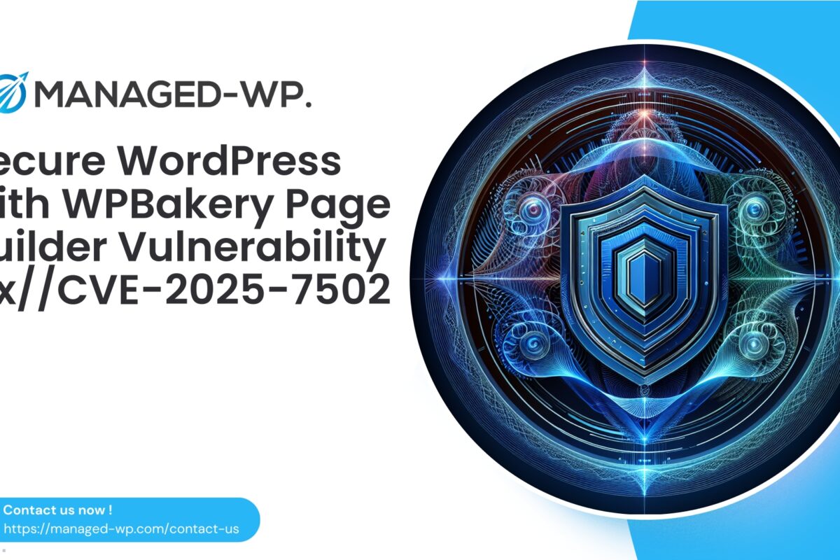 Secure WordPress with WPBakery Page Builder Vulnerability…