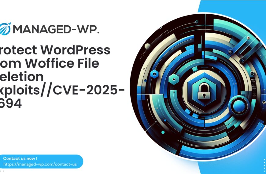 Protect WordPress from Woffice File Deletion Exploits | CVE-2025-7694 | 2025-08-04