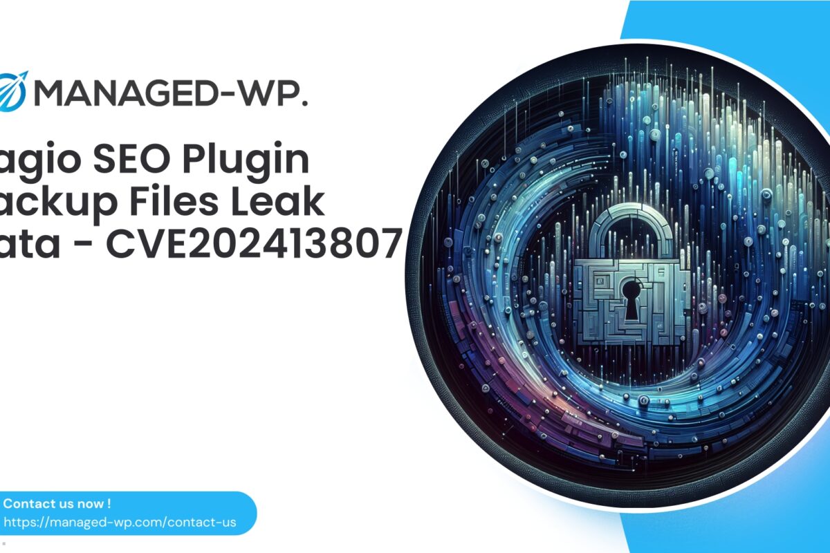 Xagio SEO Backup Files Expose Sensitive Data…