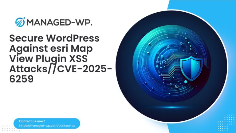 Secure WordPress Against esri Map View Plugin...