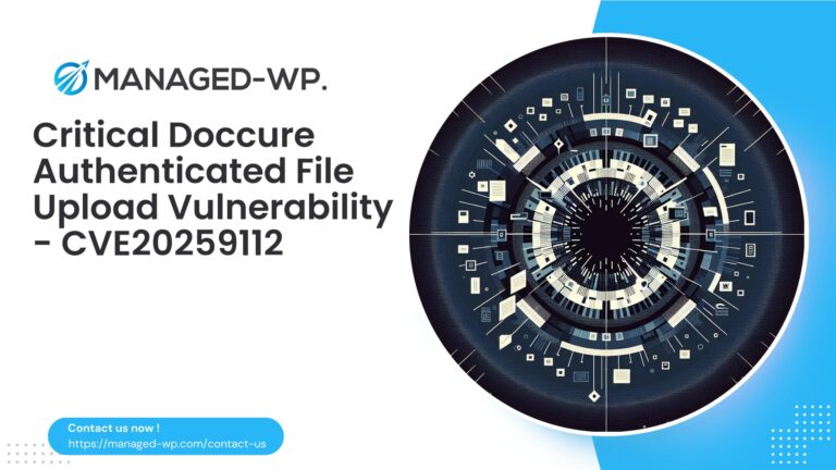 Authenticated Arbitrary File Upload in Doccure |...