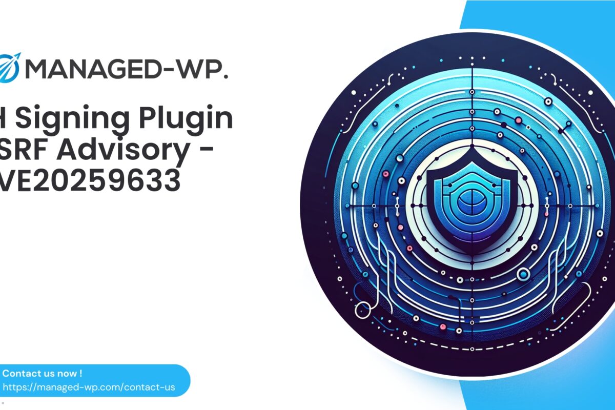 LH Signing Plugin CSRF Vulnerability Advisory |...