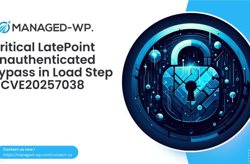 LatePoint Authentication Bypass Vulnerability Analysis | CVE20257038 | 2025-09-30