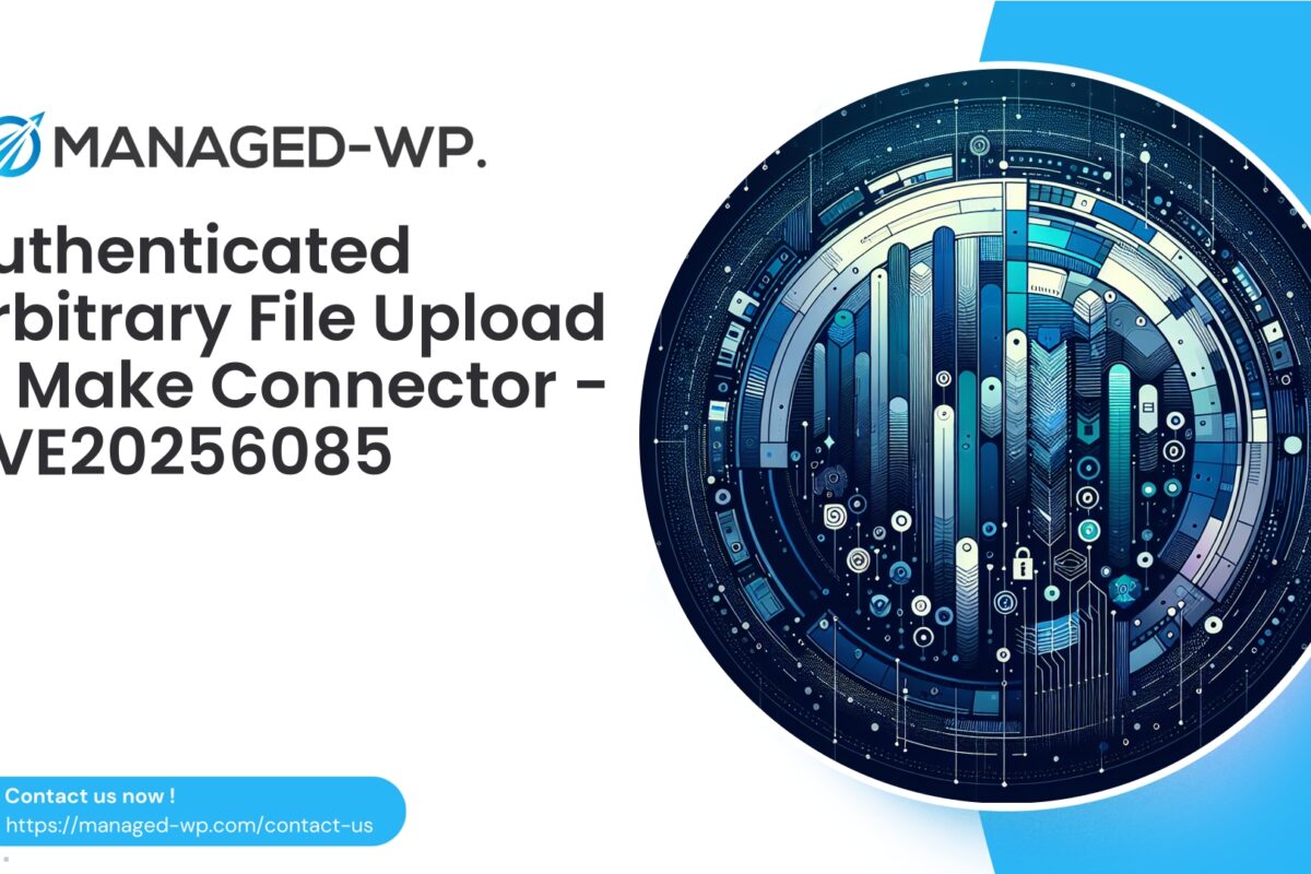 Authenticated Arbitrary File Upload in Make Connector…
