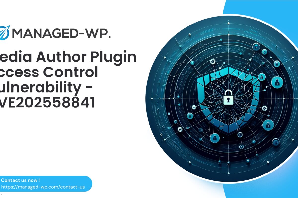 Critical WordPress Media Author Plugin Access Control…