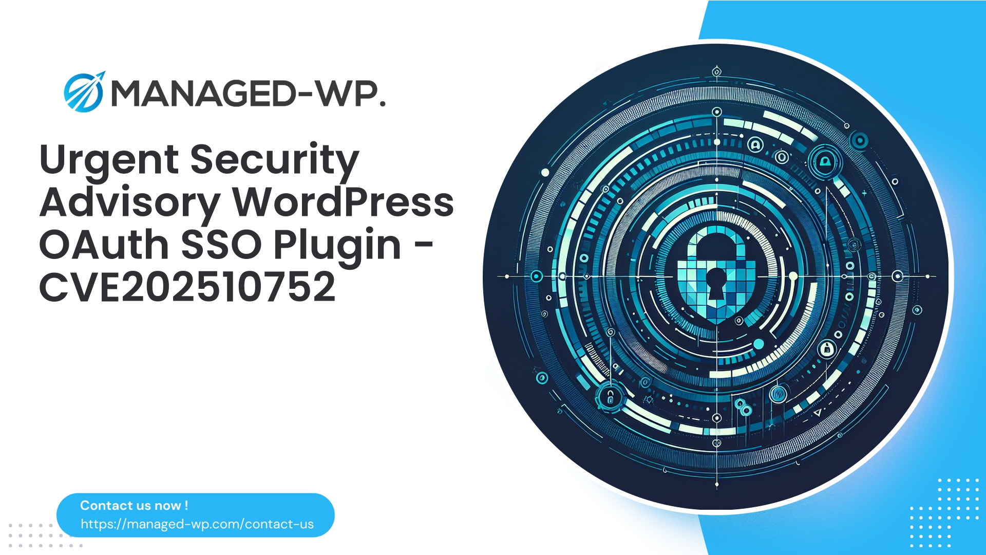 Critical CSRF in WordPress OAuth SSO Plugin | CVE202510752 | 2025-09-25