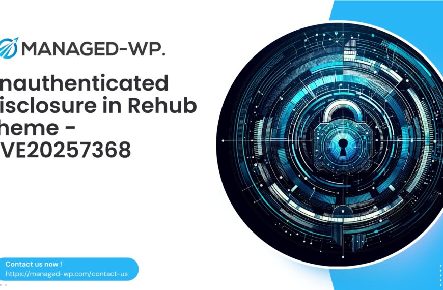 Rehub Theme Vulnerability Exposes Password Protected Posts | CVE20257368 | 2025-09-05