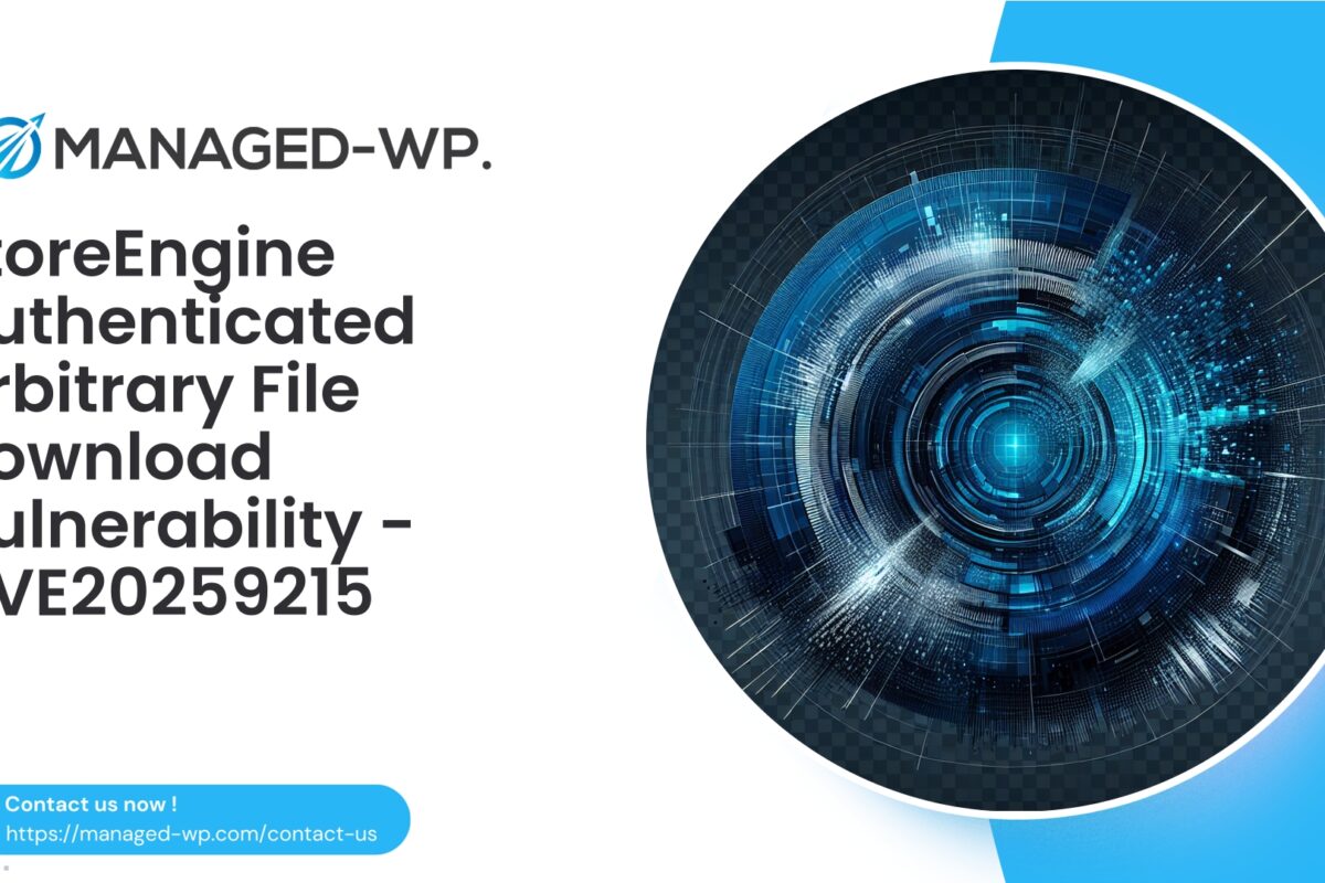 Critical Subscriber Arbitrary File Download in StoreEngine…