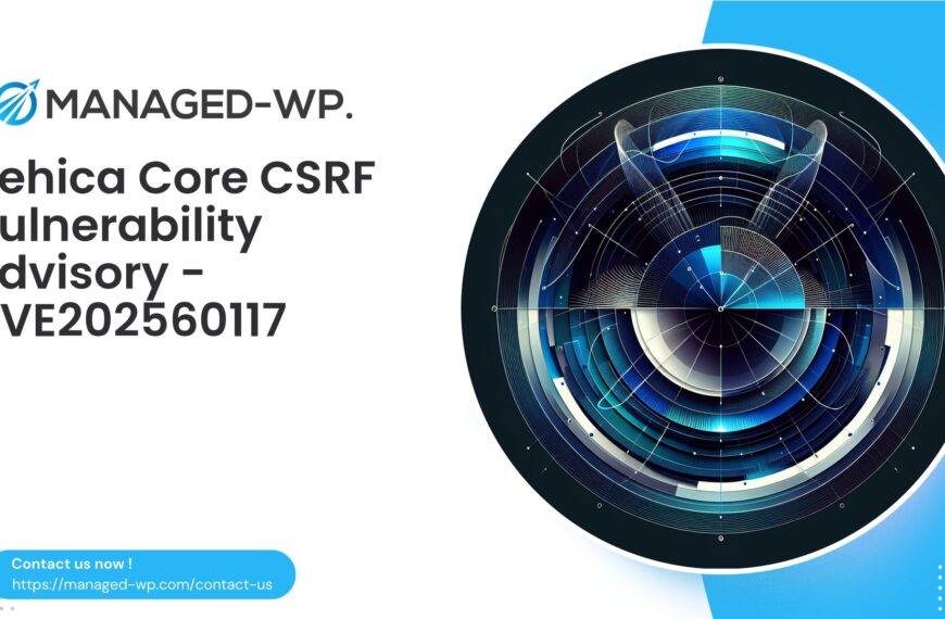Vehica Plugin CSRF Vulnerability Advisory | CVE202560117 | 2025-09-26