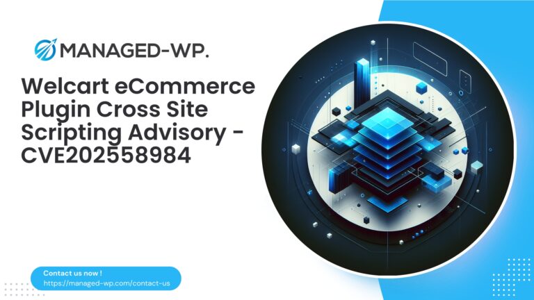 Welcart Plugin XSS Risk in Older Releases...