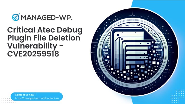 Critical Atec Debug Authenticated File Deletion |...