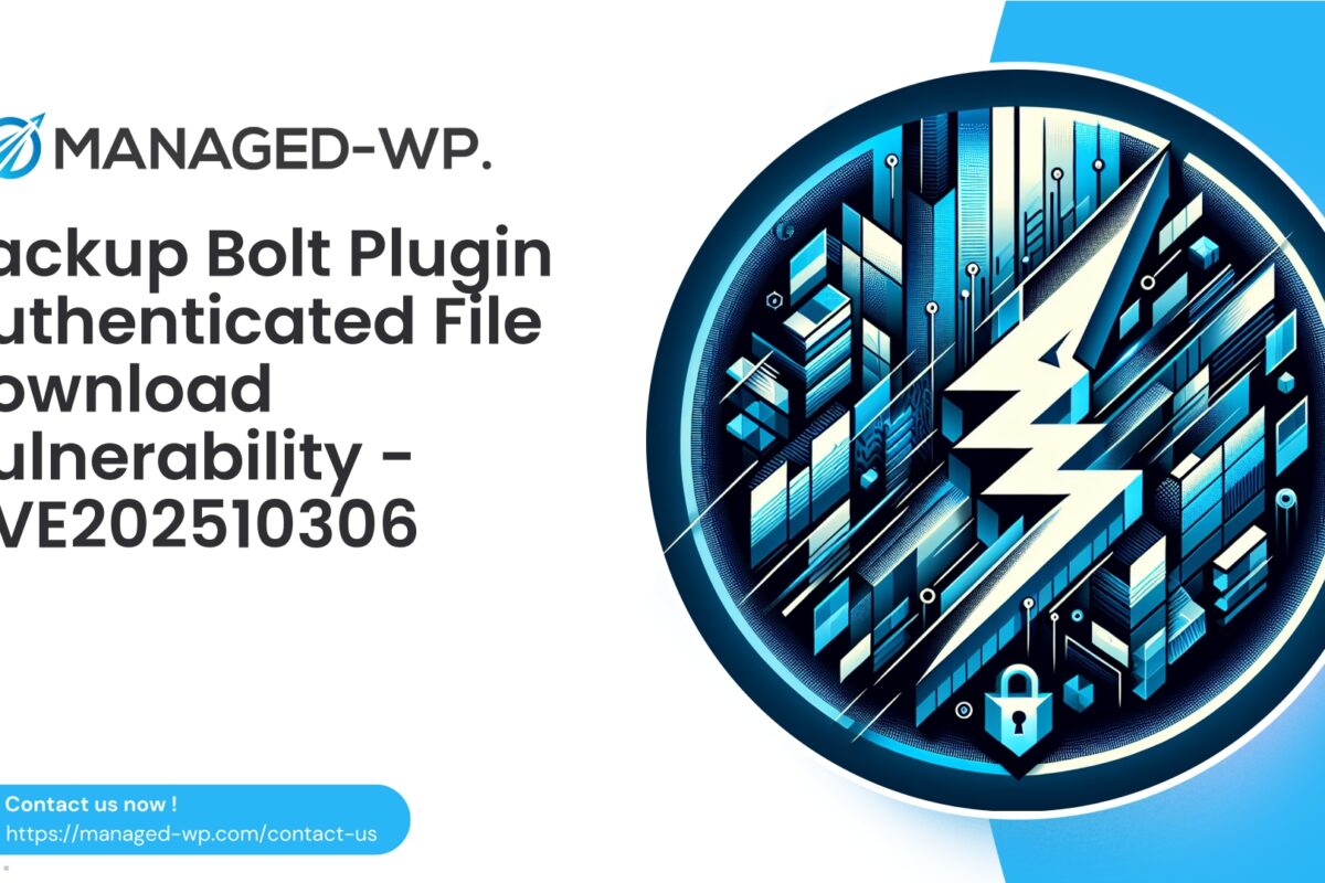 Critical Backup Bolt Arbitrary File Download Vulnerability…
