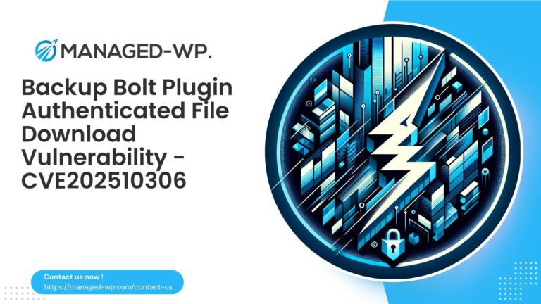 Critical Backup Bolt Arbitrary File Download Vulnerability...