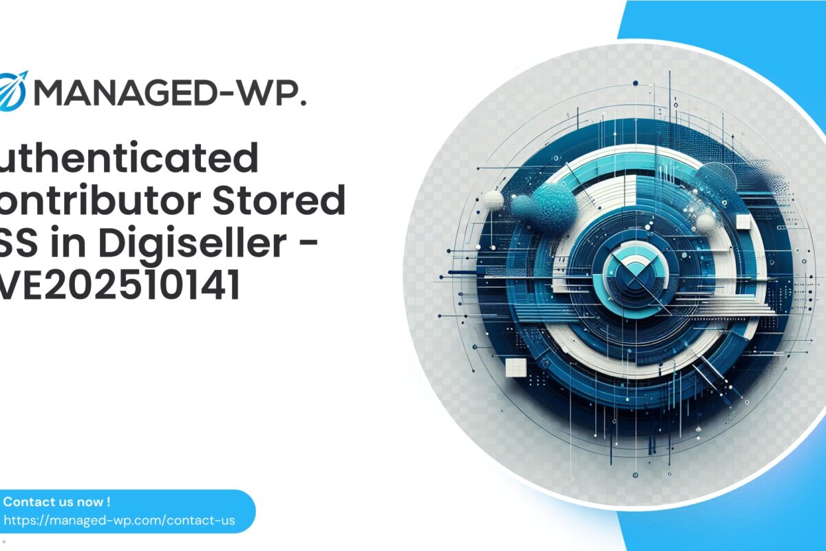 Authenticated Contributor Stored XSS in Digiseller |…