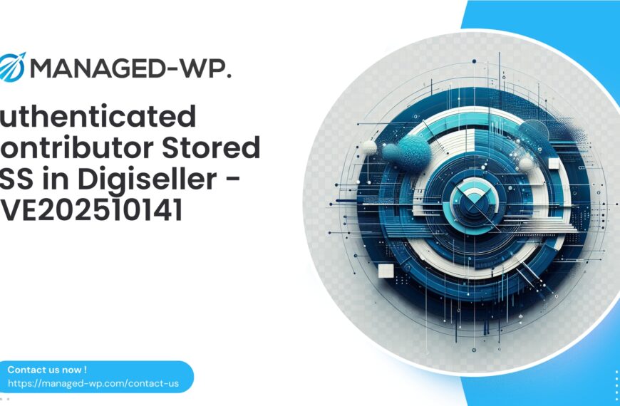 Authenticated Contributor Stored XSS in Digiseller | CVE202510141 | 2025-10-15