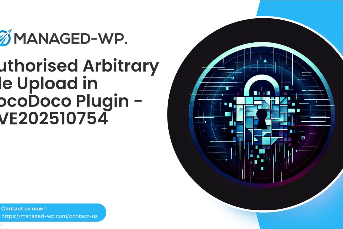 Critical Authenticated Upload Flaw in DocoDoco Locator…