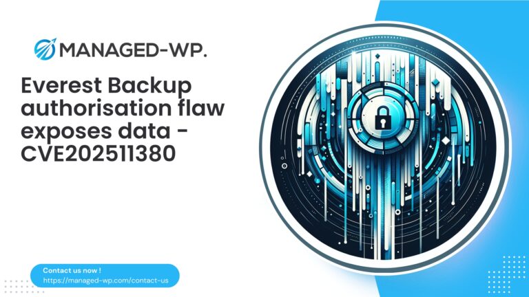Everest Backup Plugin Authorization Bypass Exposes Data…