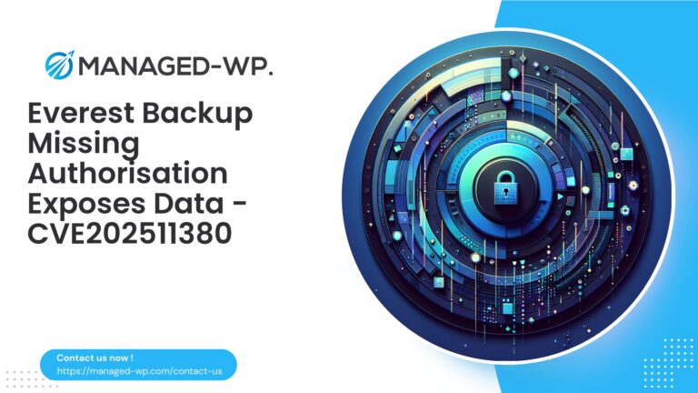 Everest Backup Authorization Flaw Exposes Sensitive Data…