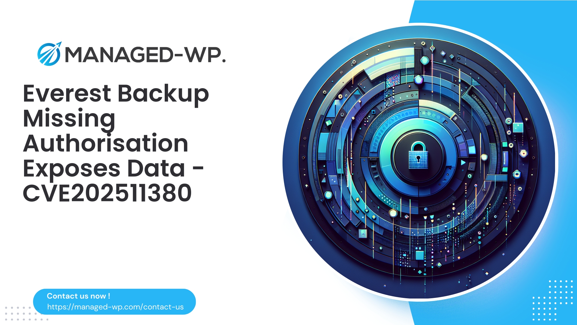 Everest Backup Authorization Flaw Exposes Sensitive Data | CVE202511380 | 2025-10-10