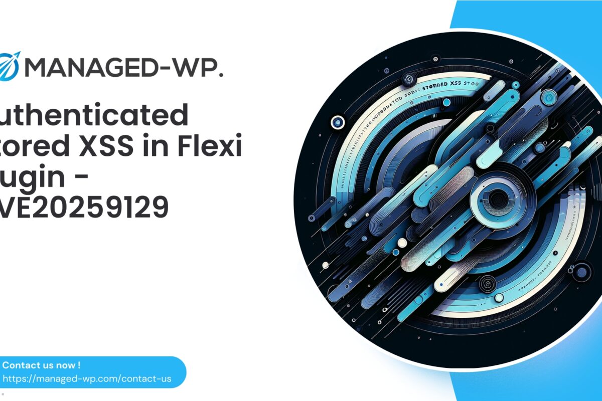 Authenticated Contributor Stored XSS in Flexi Shortcode...