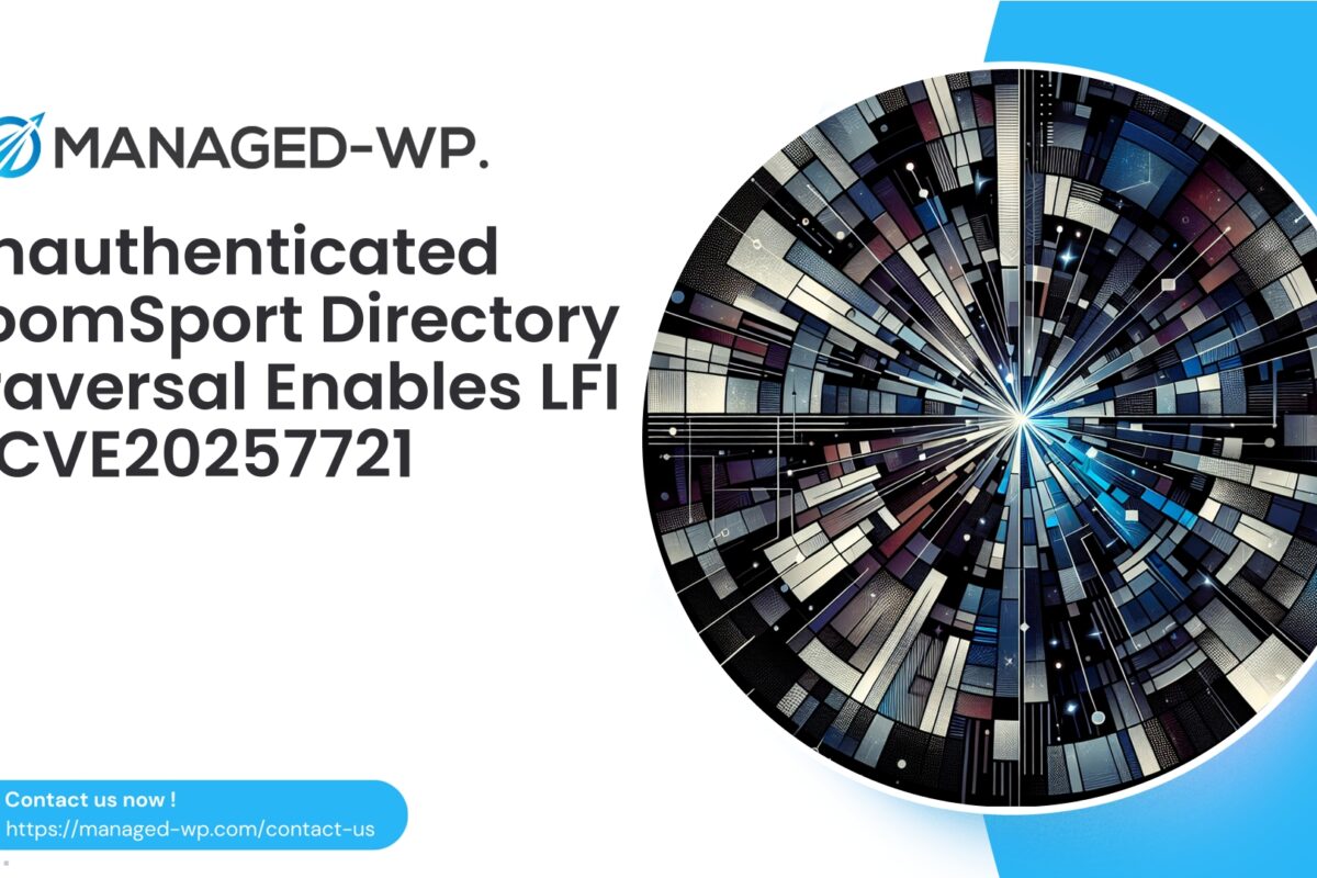 Critical JoomSport Directory Traversal Enables LFI |...