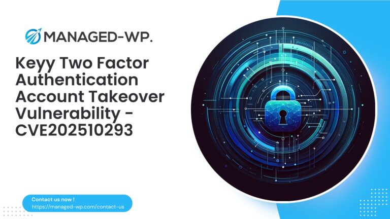 Keyy Two Factor Plugin Privilege Escalation Risk...