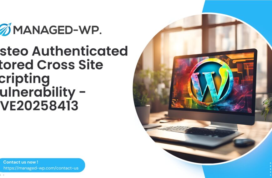 Authenticated Contributor Stored XSS in Listeo Soundcloud | CVE20258413 | 2025-10-25