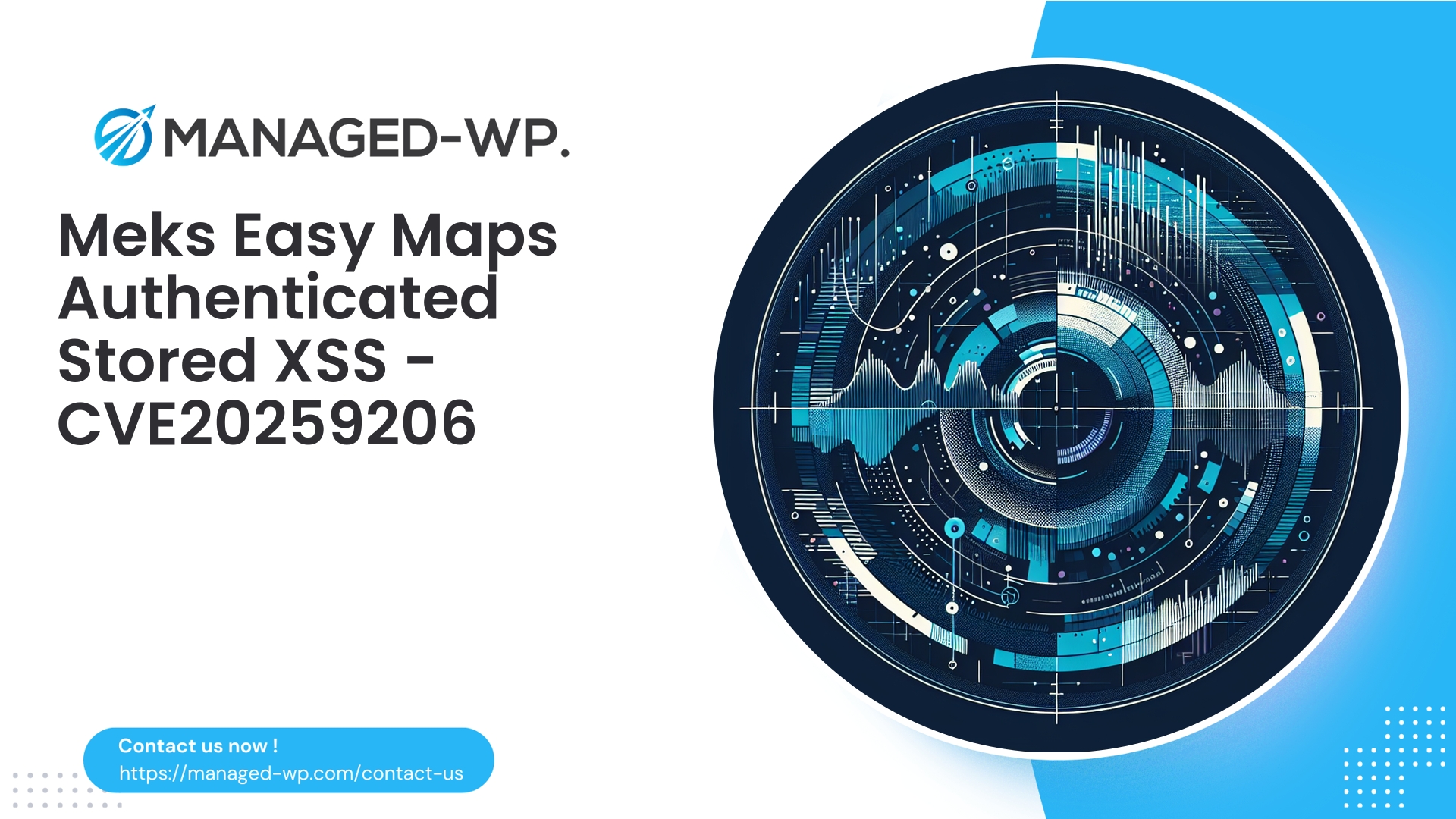 Critical Meks Easy Maps Contributor Stored XSS | CVE20259206 | 2025-10-03
