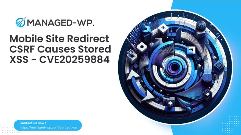 Mobile Site Redirect CSRF Enables Stored XSS…