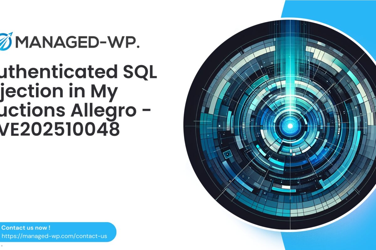 Privileged SQL Injection in My Auctions Allegro…