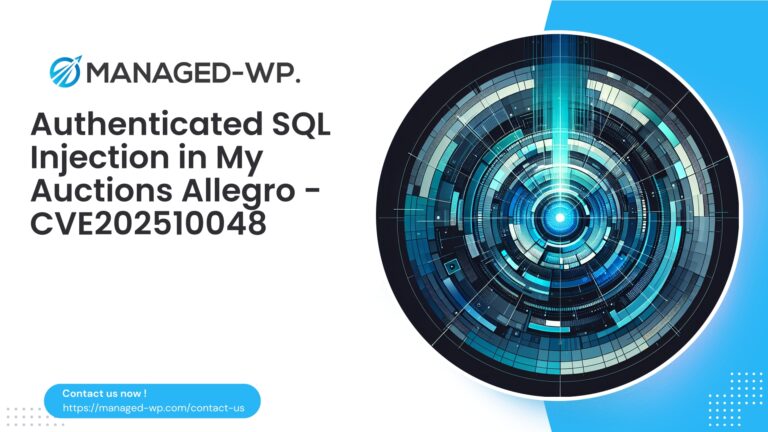 Privileged SQL Injection in My Auctions Allegro…
