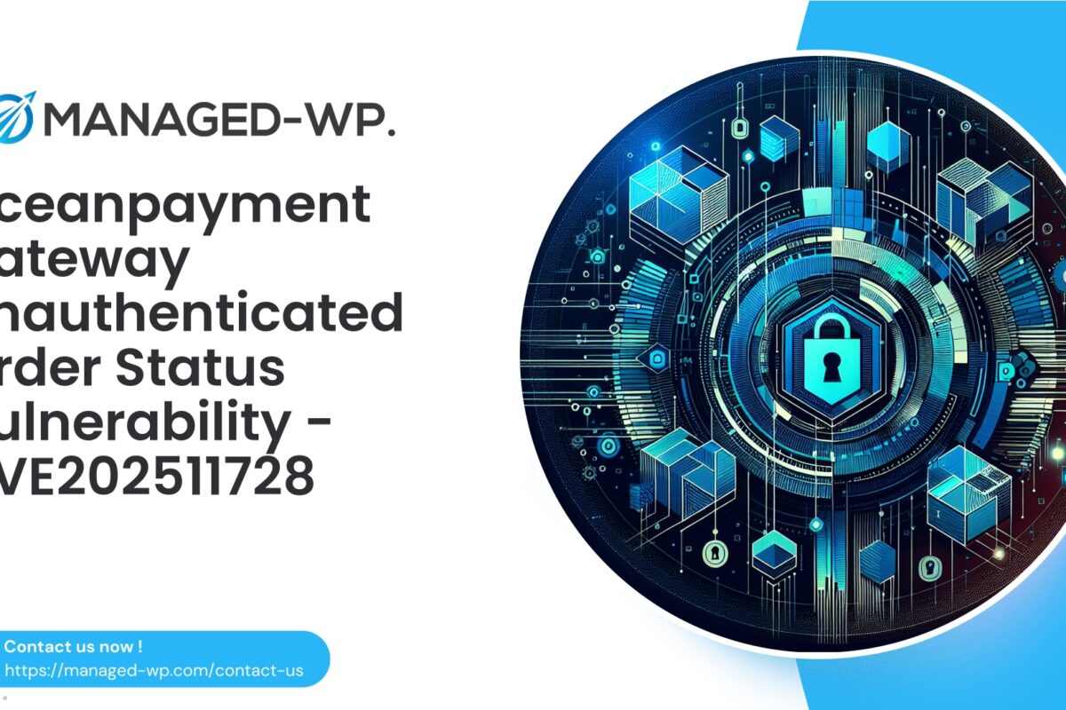 Critical Oceanpayment Plugin Allows Order Status Tampering…