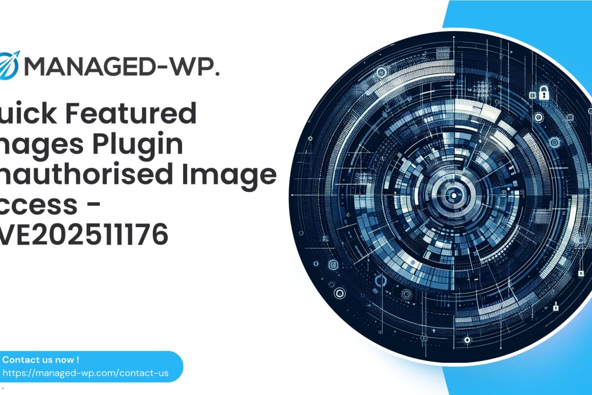 Critical IDOR in Quick Featured Images Plugin…