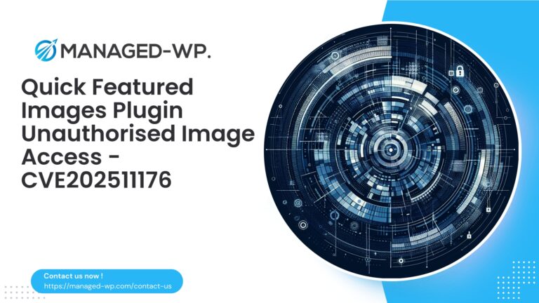 Critical IDOR in Quick Featured Images Plugin…
