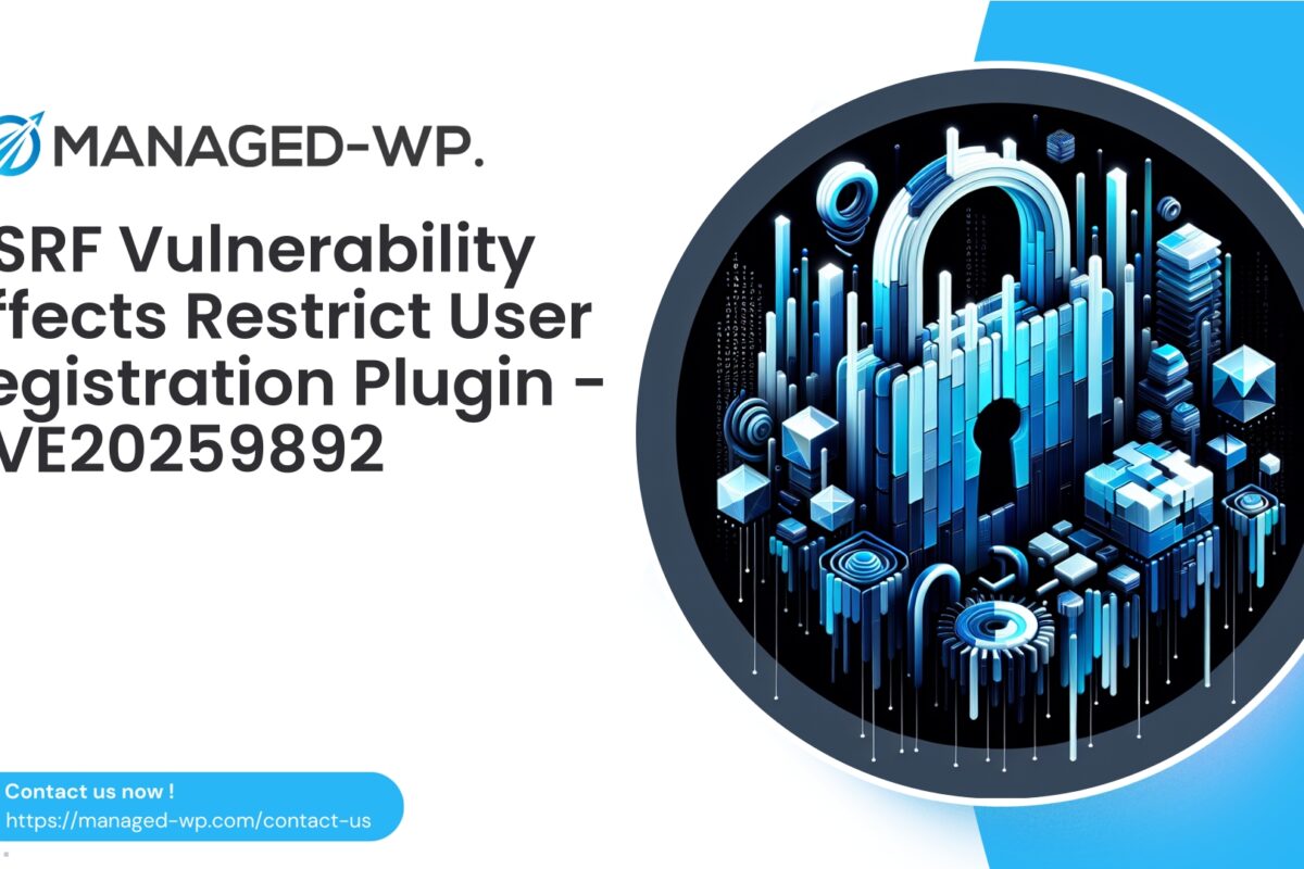 Critical CSRF Vulnerability in WordPress Registration Plugin...