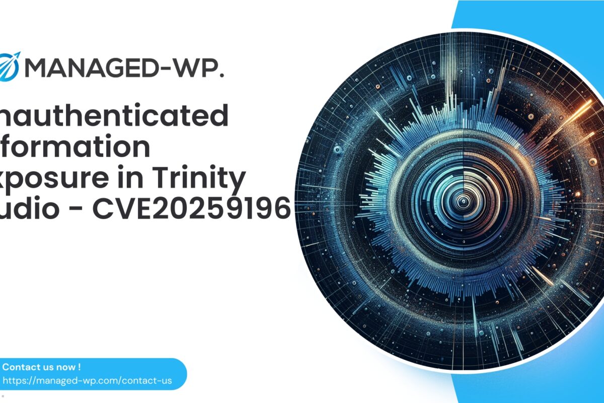 Urgent Trinity Audio Unauthenticated Information Exposure |…